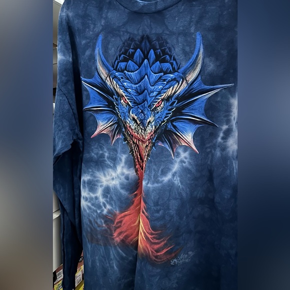 The Mountain by Liquid Blue Other - New Long Sleeve The Mountain by Liquid Blue shirt. Dragon